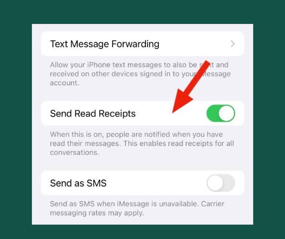 Easy Guide - Disable iPhone Read Receipts