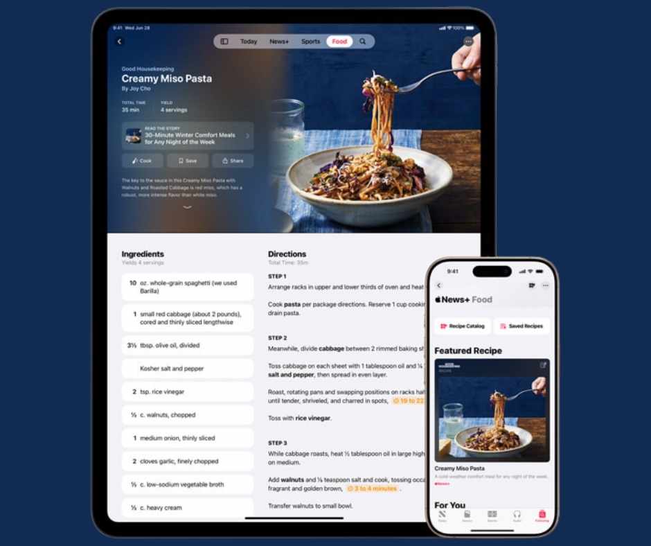 How to use Apple News+ Food to Revolutionize Meal Planning in 2025